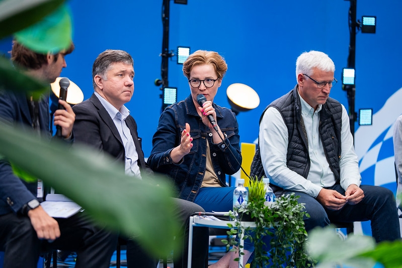 Kristīne Pudiste LAMPAs diskusijā