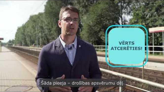 Satiksmes ABC - kādiem jābūt drošiem sliežu šķērsojumiem?