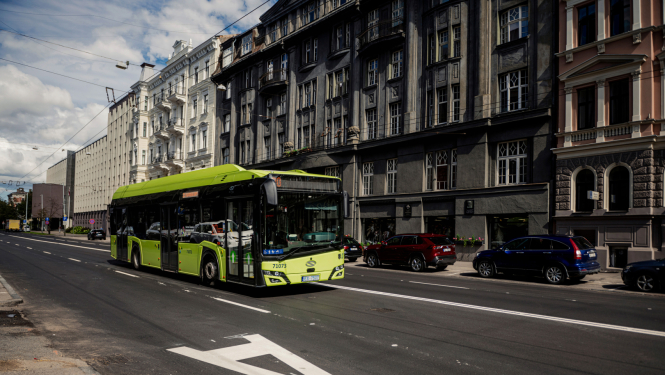 autobuss zaļais 