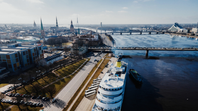 prāmis rīgas osta