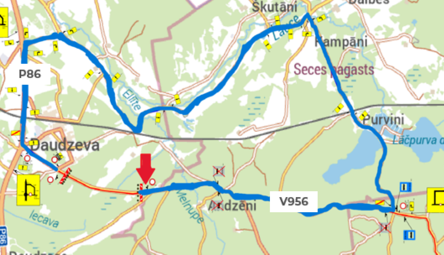 poligona karte