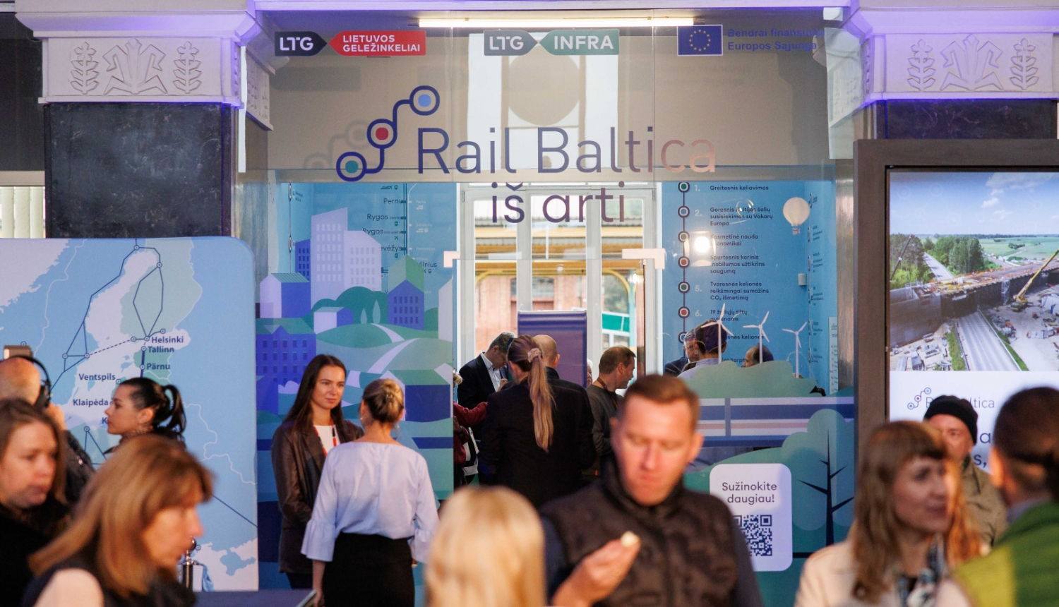 Rail Baltica launches Lithuania’s first information centre at Kaunas Railway Station