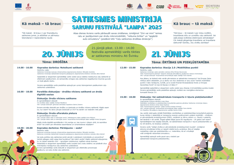 pasākuma programma LAMPA 2025