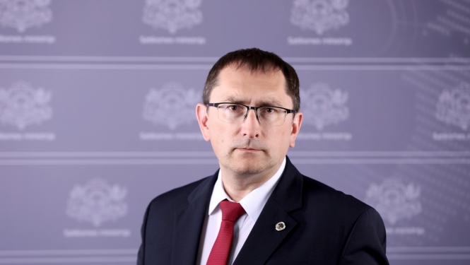 Satiksmes ministrs Tālis Linkaits