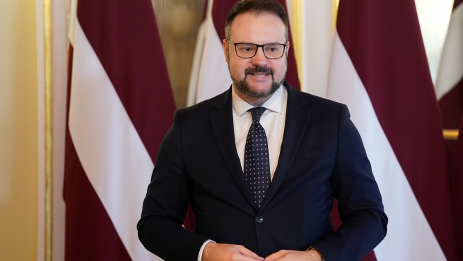 Satiksmes ministrs Kaspars Briškens