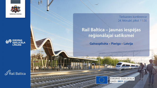 Rail Baltica tiešsaistes konference
