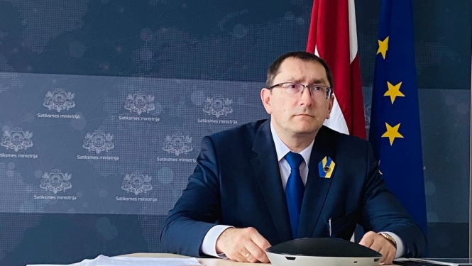 Satiksmes ministrs Tālis Linkaits