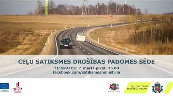 Ceļu satiksmes drošības padomes sēde (07.03.2024.)