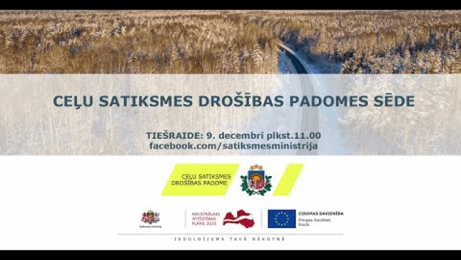 Ceļu satiksmes drošības padomes sēde - 9.12.2022