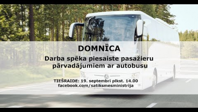 Domnīca - darba spēka piesaiste pasažieru pārvadājumiem ar autobusu