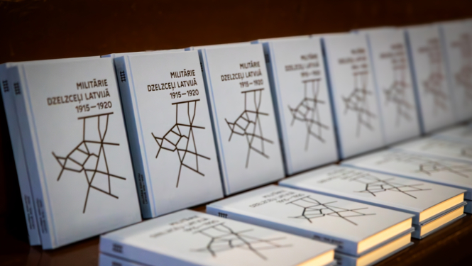 Grāmata “Militārie dzelzceļi Latvijā 1915–1920”