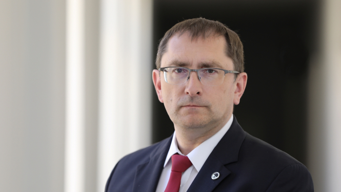 Satiksmes ministrs Tālis Linkaits