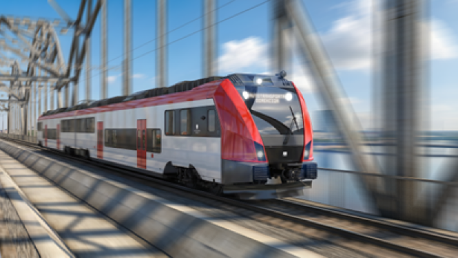 BEMU vilciena vizuāls 3D modelis