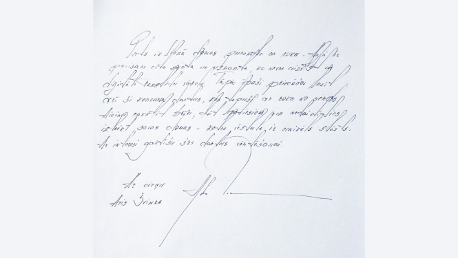 Satiksmes ministra vēstule konkursa dalībniekiem