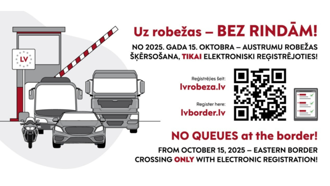 Infografika par to kā reģistrēties
