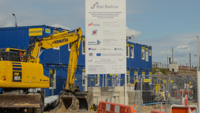 Rail Baltica būvniecība