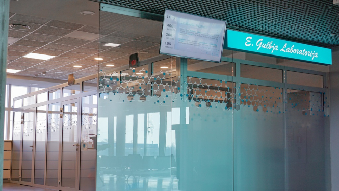 COVID-19 testing site at Riga Airport