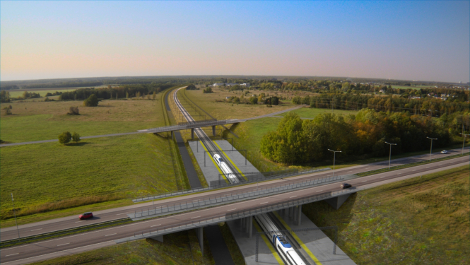 Rail Baltica vizualizācija