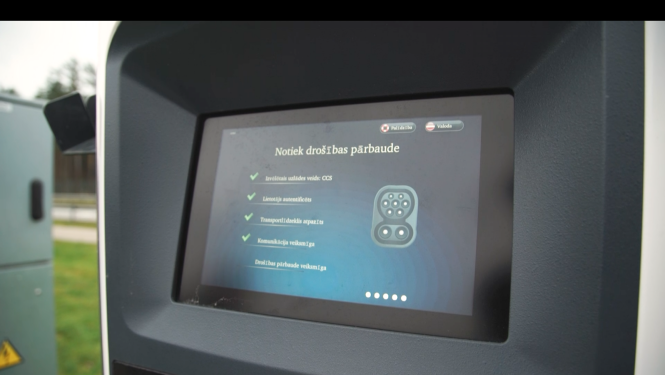 Elektro uzlādes stacija