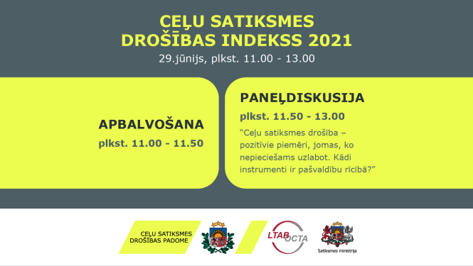Ceļu satiksmes drošības indekss 2021