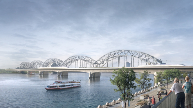 Rail Baltica tilts pār Daugavu