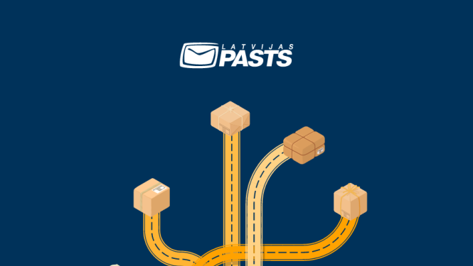 Latvijas pasts, sūtījumi