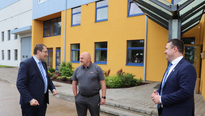 Smiltene, satiksmes ministrs, Tālis Linkaits, reģionālā vizīte