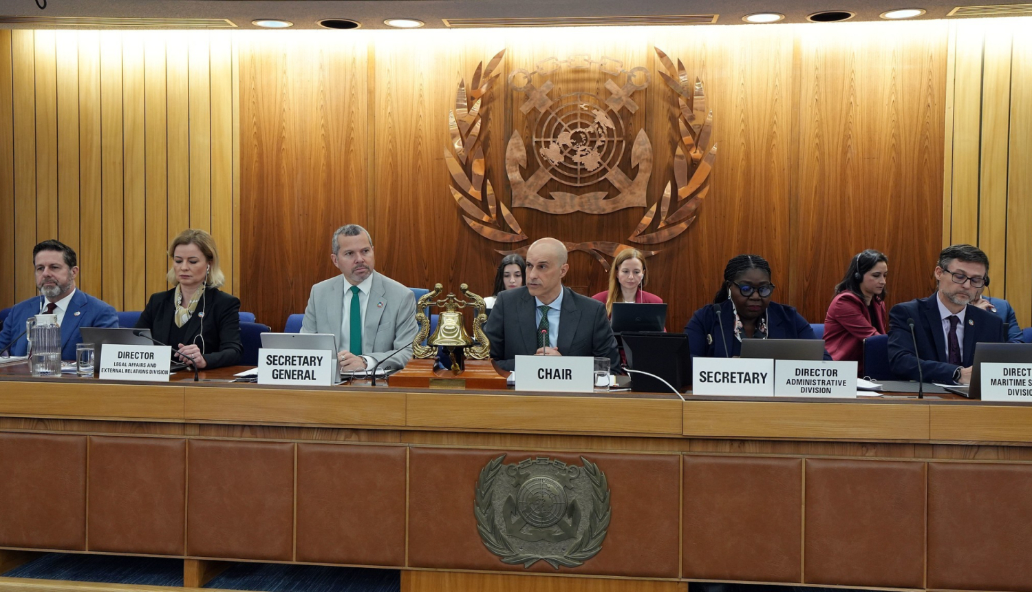 Foto no IMO Padomes 2026