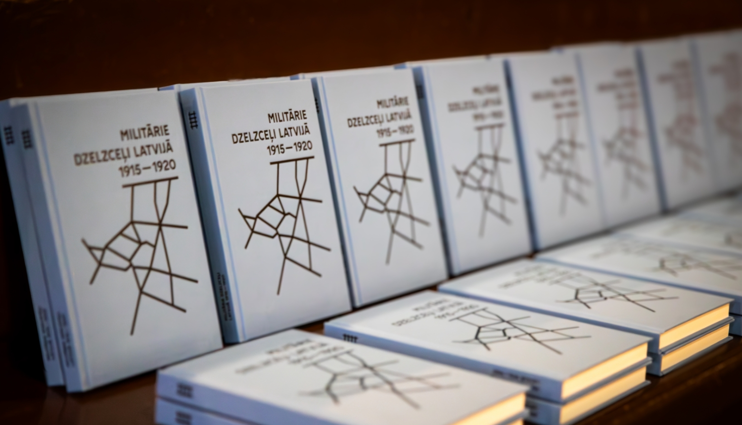 Grāmata “Militārie dzelzceļi Latvijā 1915–1920”