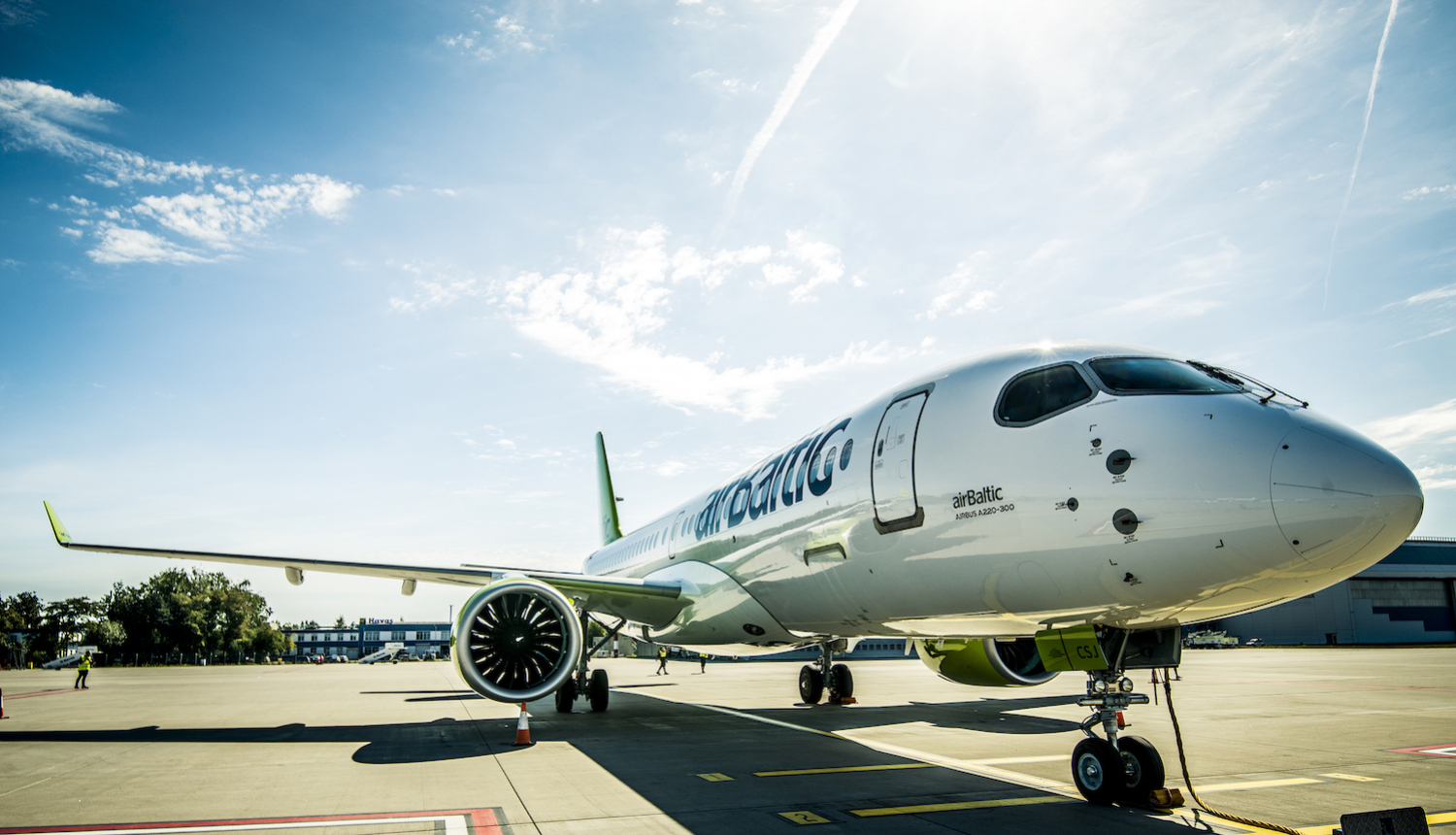 airbaltic, aviācija