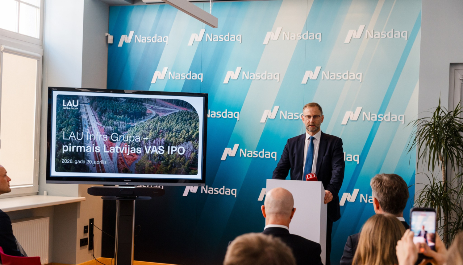 “LAU Infra Grupa” paziņo par plāniem šogad īstenot akciju publisko piedāvājumu