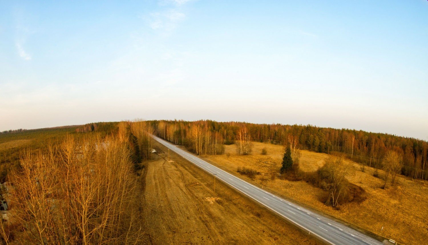 autoceļš no putna lidojuma