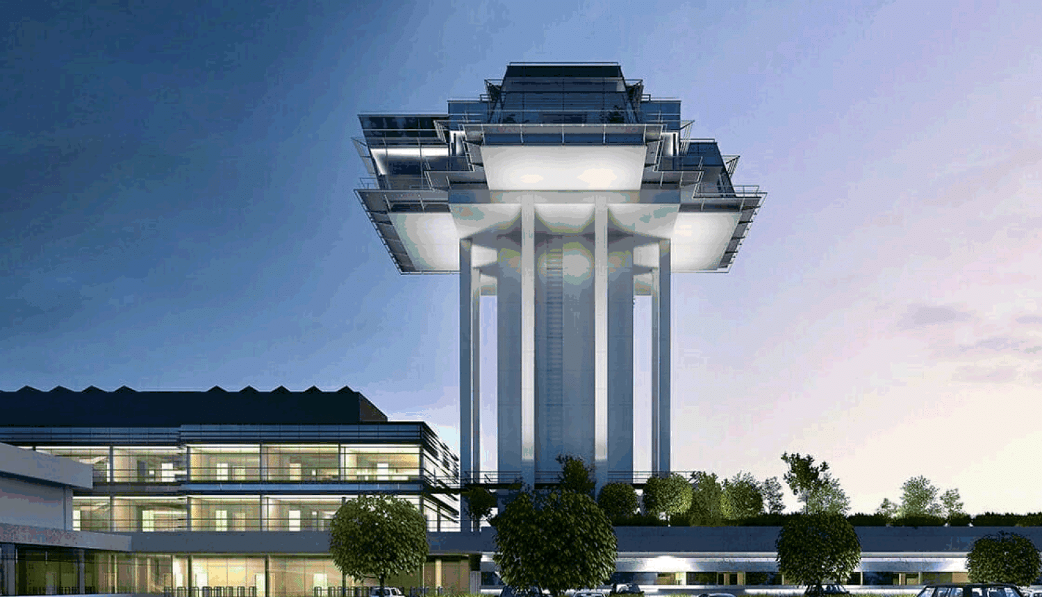 Parakstīts līgums par jaunā GSV torņa būvniecību lidostā "Rīga"