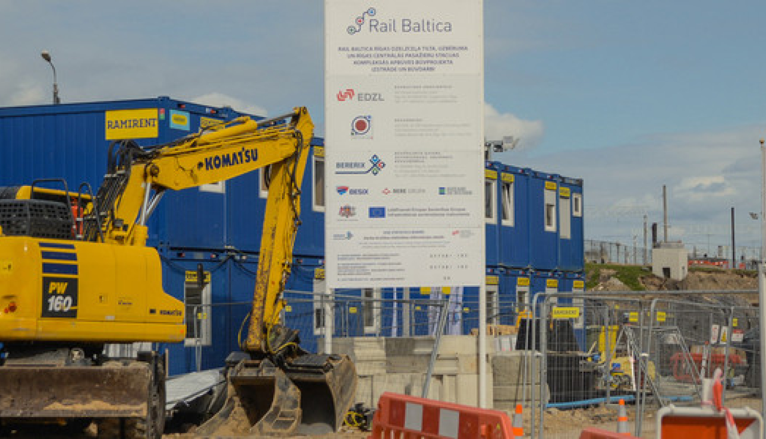 Rail Baltica būvniecība