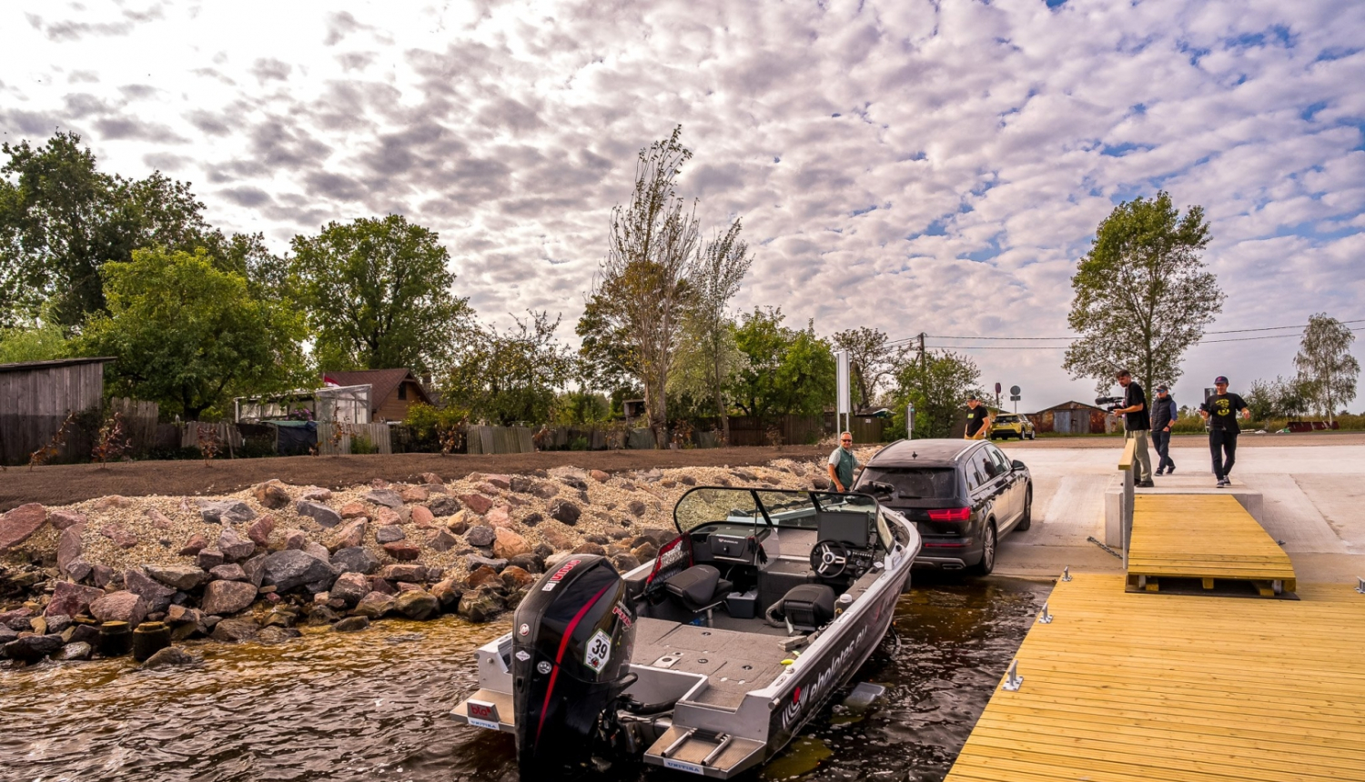 Rīgas brīvosta izbūvējusi publisku laivu nolaišanas vietu Voleros