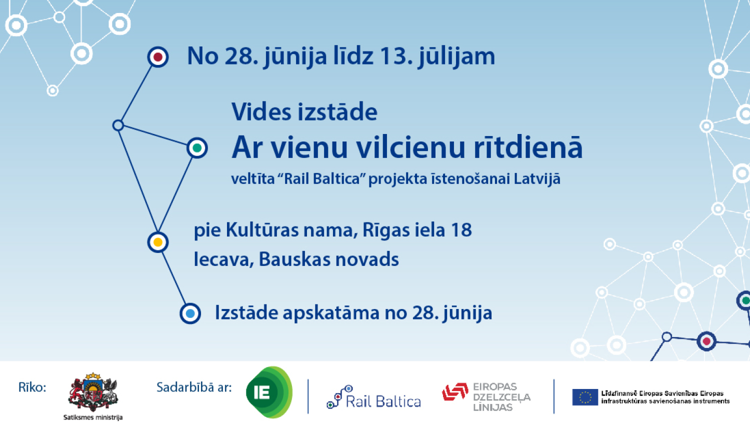 vides izstāde "Ar vienu vilcienu rītdienā"