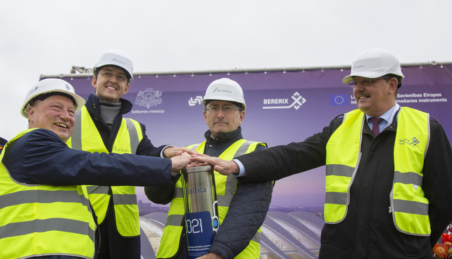 Laika kapsulas sagatavošana Rail Baltica