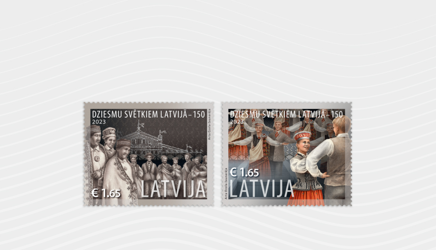 Pastmarkas Dziesmu un Deju svētki