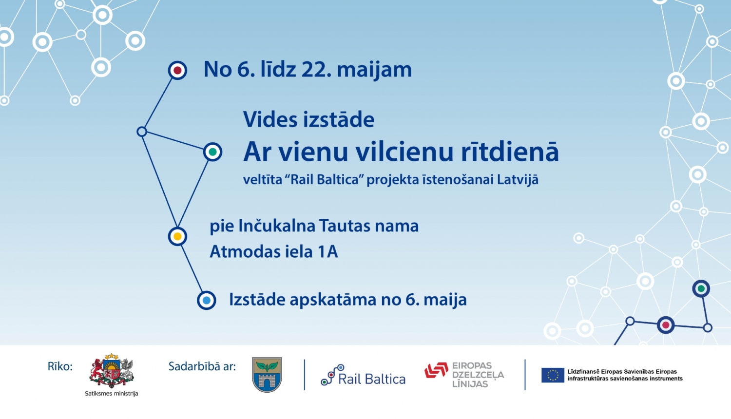 vides izstāde "Ar vienu vilcienu rītdienā"