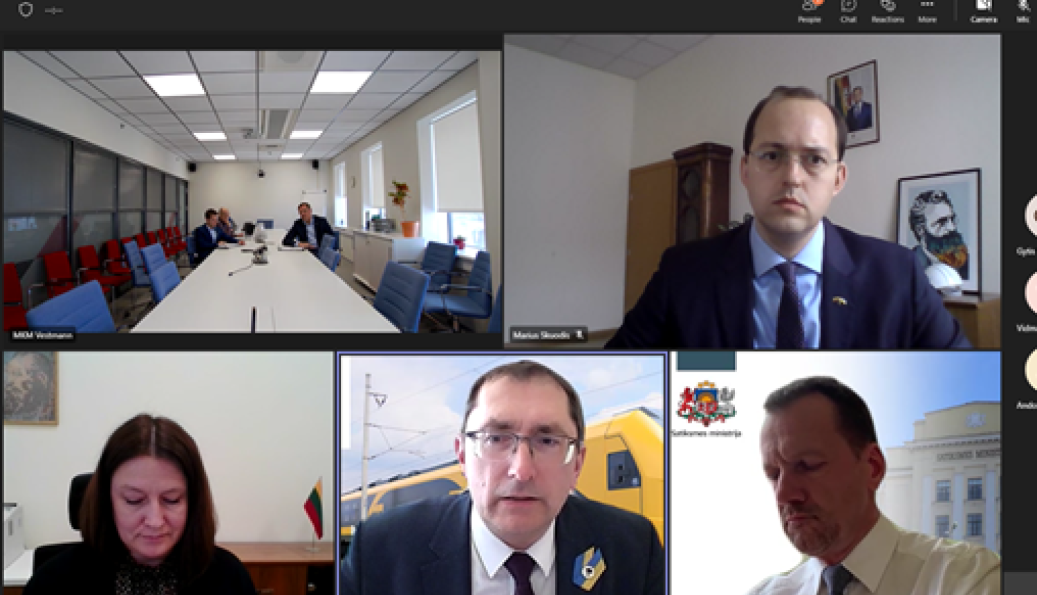 Baltijas transporta nozares ministri koordinē ES sankciju ieviešanu