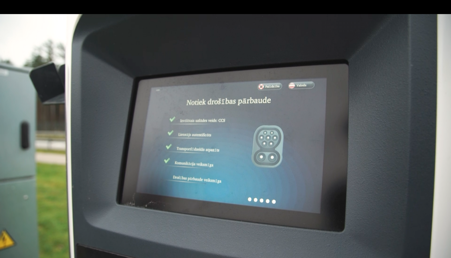 Elektro uzlādes stacija