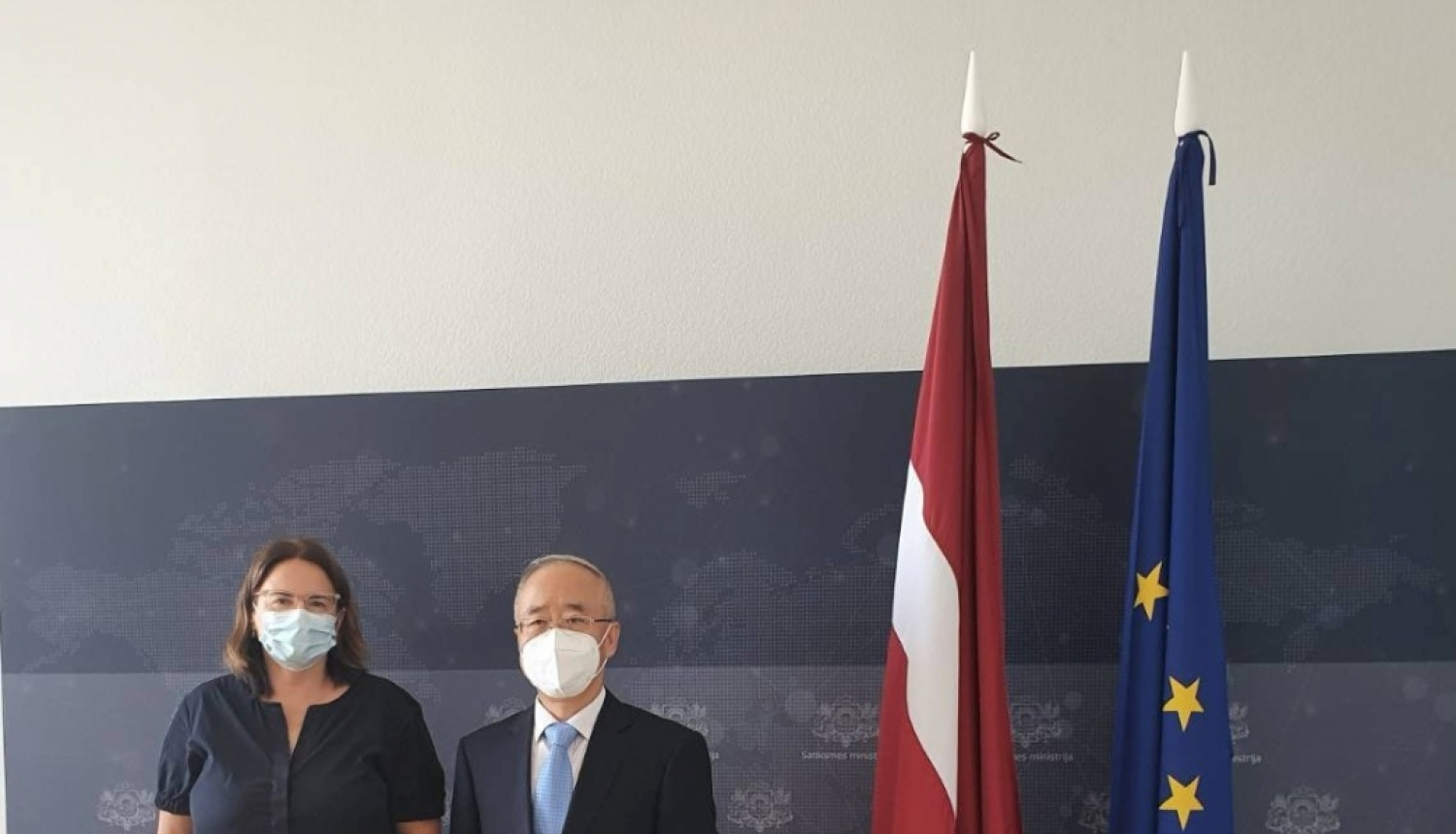 Tikšanās ar Ķīnas delegāciju