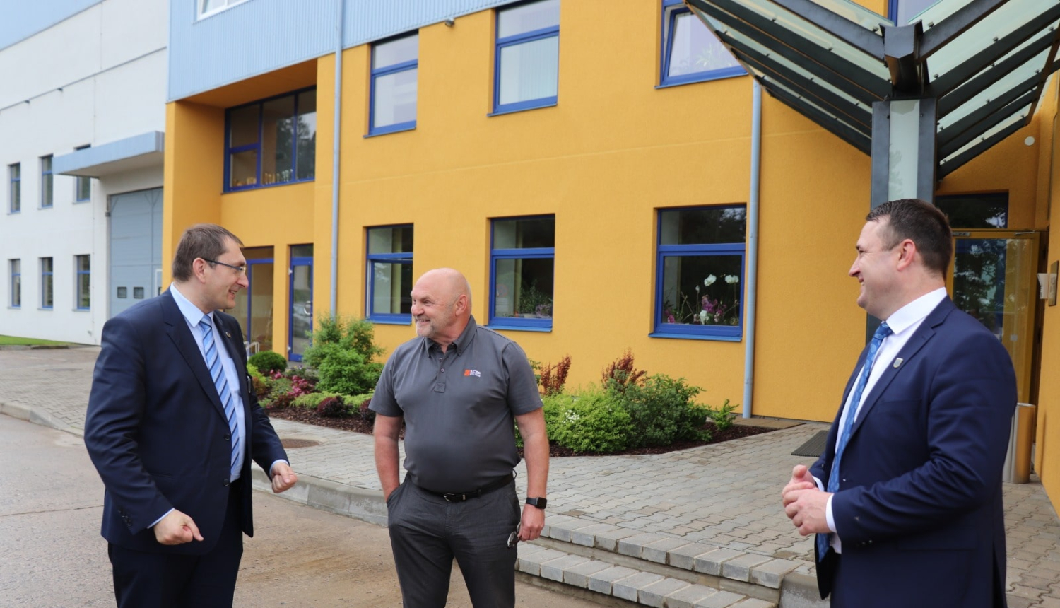 Smiltene, satiksmes ministrs, Tālis Linkaits, reģionālā vizīte