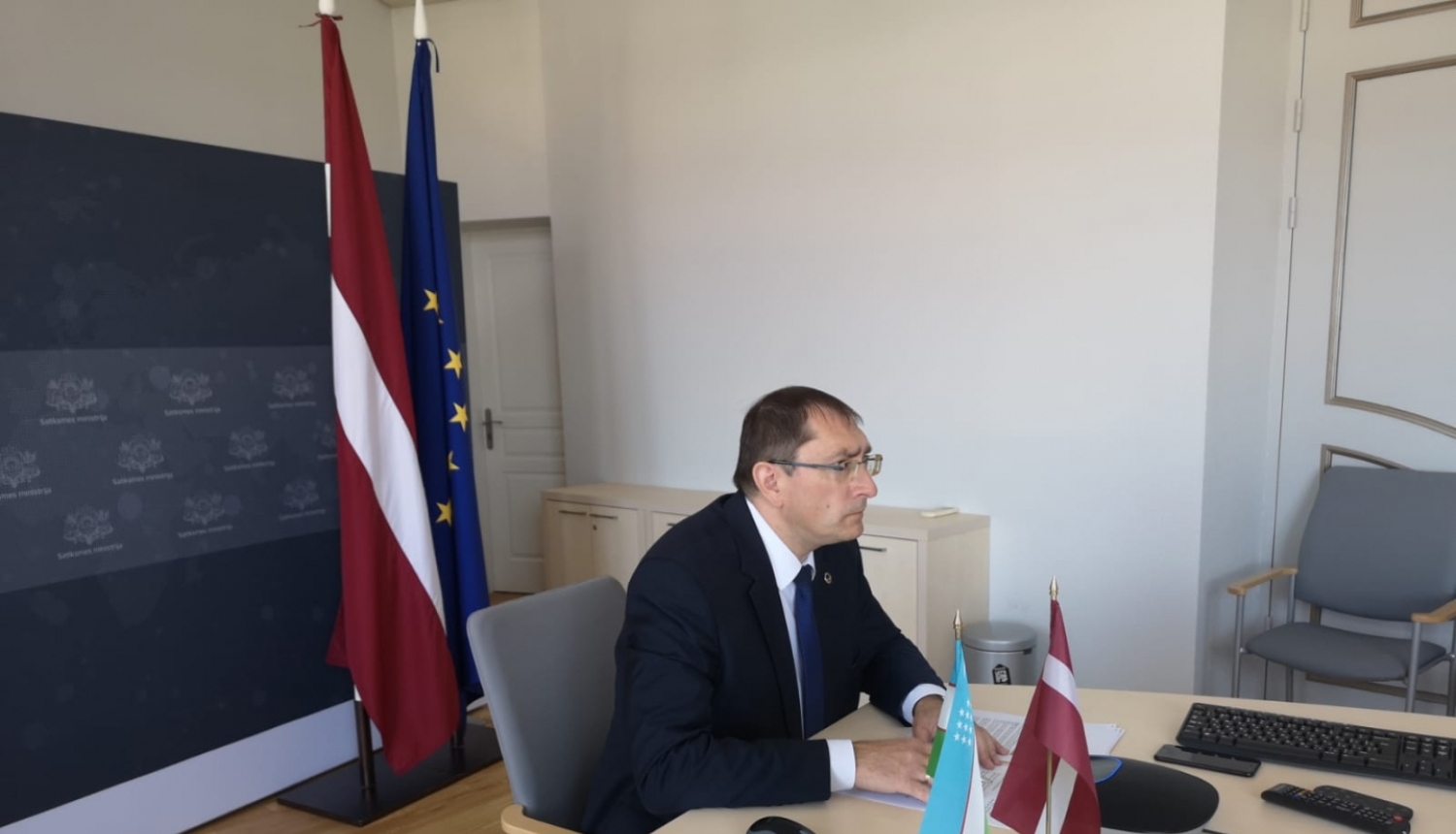 satiksmes ministrs Tālis Linkaits