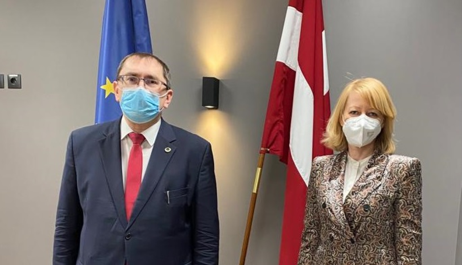 Satiksmes ministrs un Valsts vides dienesta vadītāja