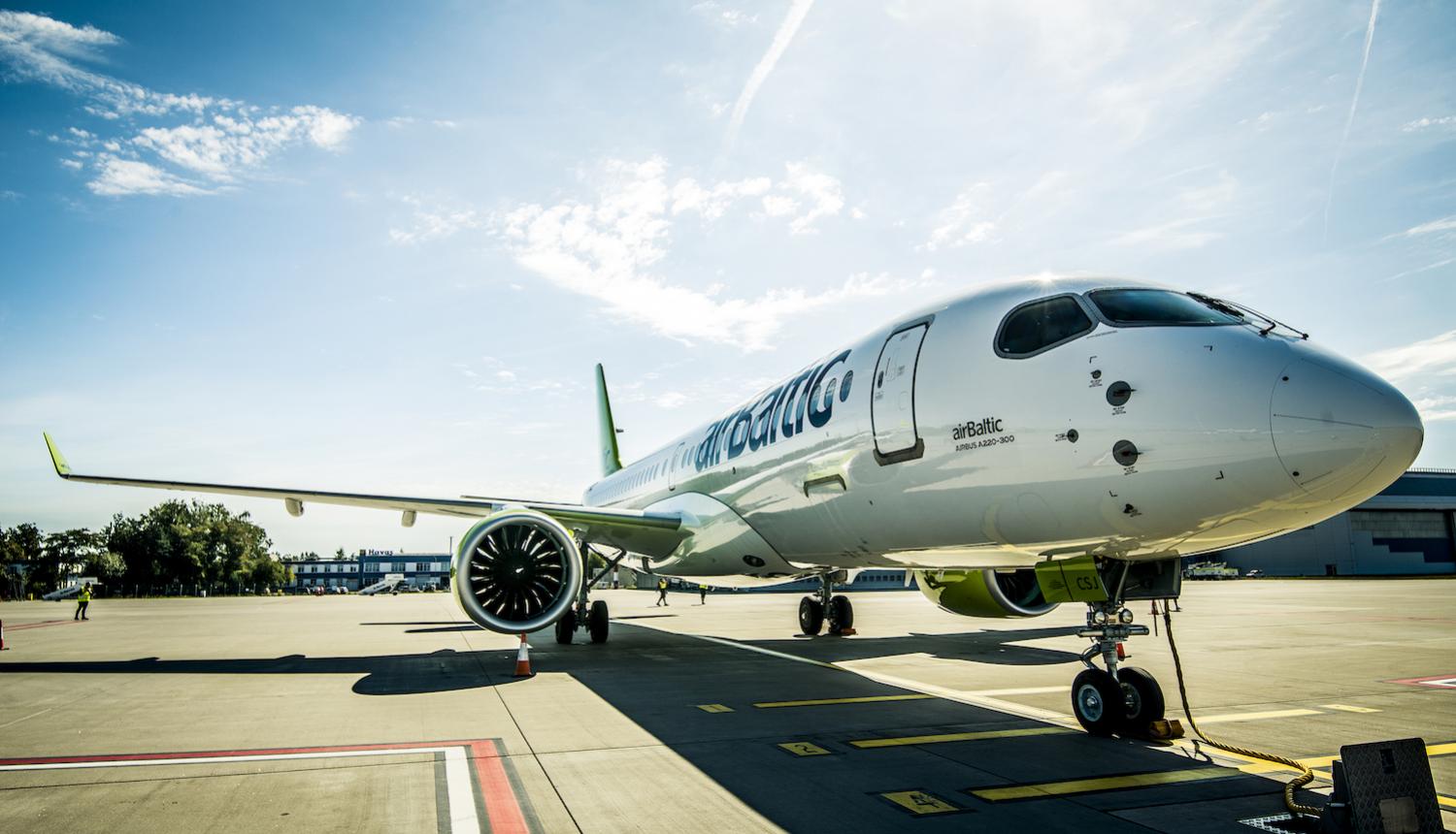 airbaltic, aviācija