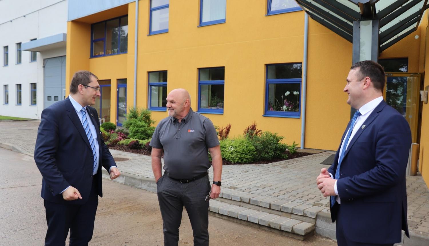 Smiltene, satiksmes ministrs, Tālis Linkaits, reģionālā vizīte